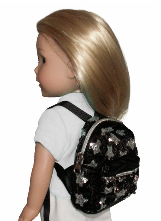 Gray Stars Backpack