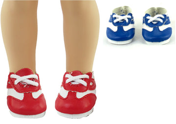 Blue or Red Sporty Sneakers