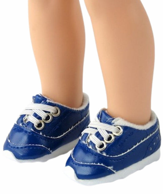 Blue No-Tie Sneakers