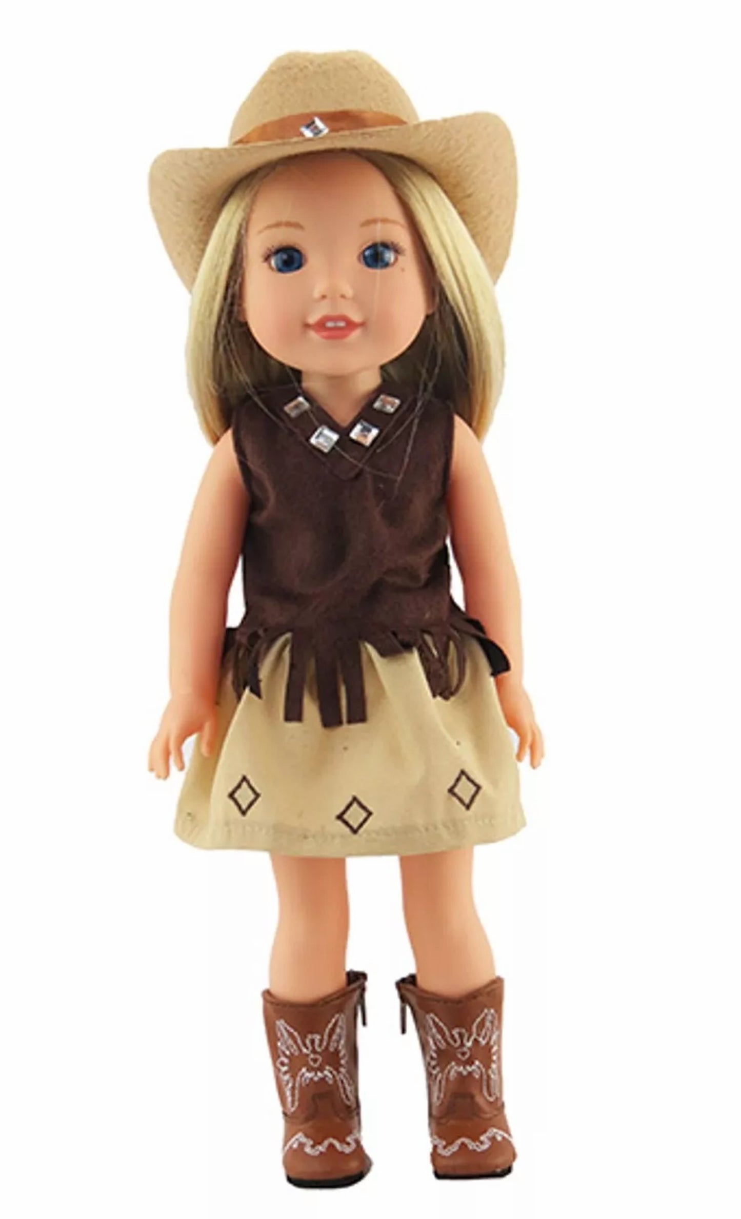 Brown Cowgirl Outfit