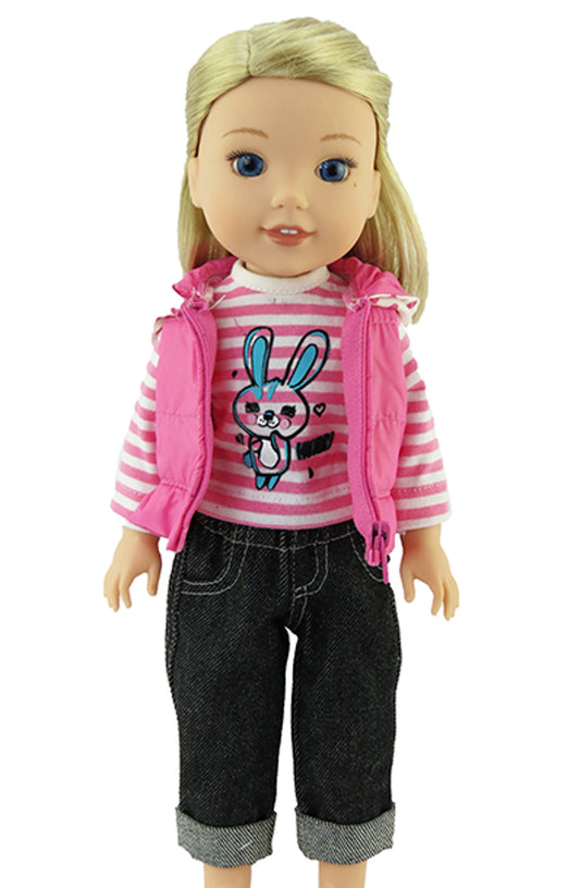 Bunny Vest Set