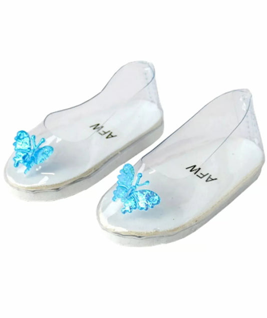 Butterfly Glass Slippers