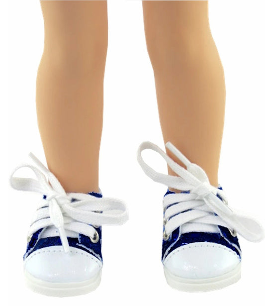 Navy Canvas Sneakers