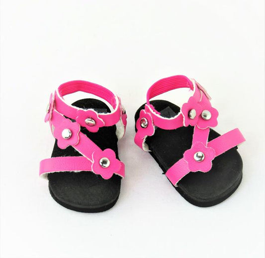Pink Flower Sandals