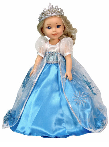 Elsa’s Frozen Dress w/ Tiara
