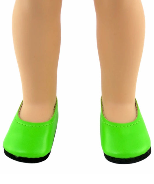 Lime Green Flats