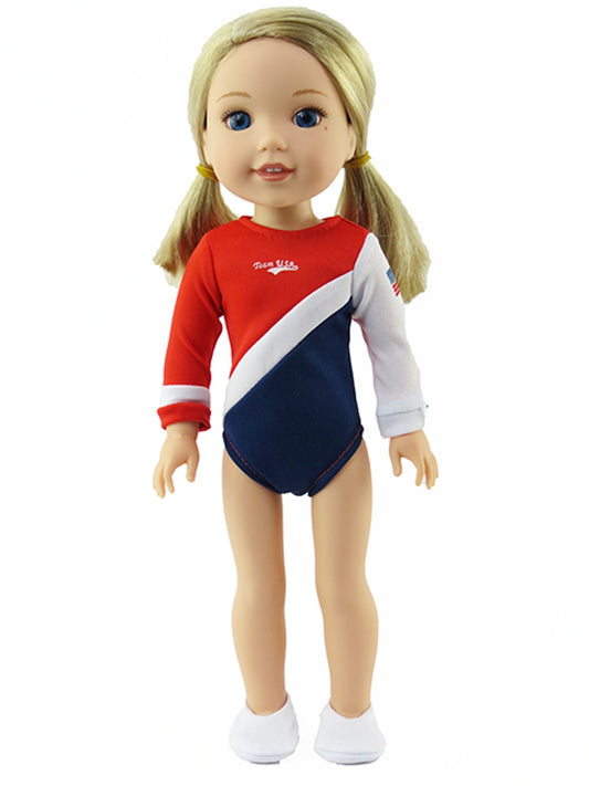 Red White & Blue Leotard