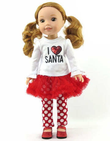 I Love Santa Outfit