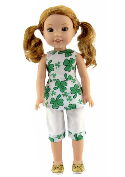 Four Leaf Clover Capris Set