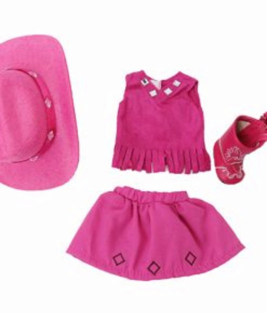 Pink Cowgirl Outfit