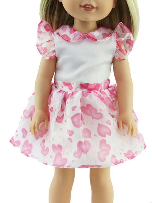 Pink Hearts Dress