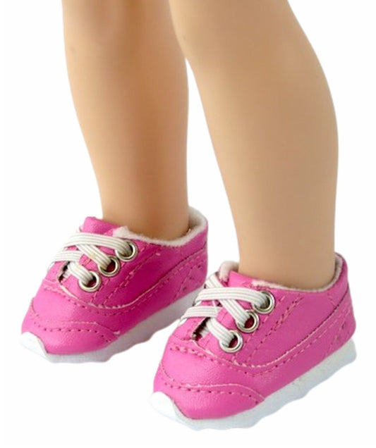 Hot Pink No-Tie Sneakers