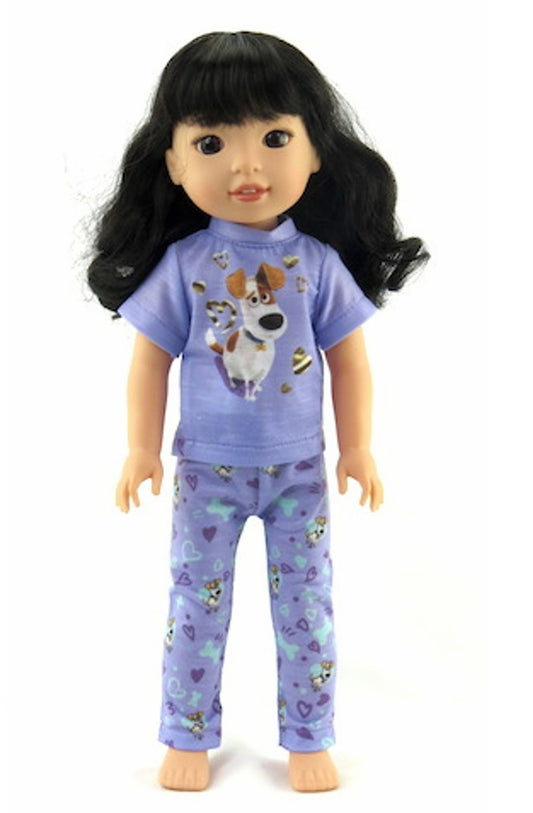 Purple Pets Pajamas