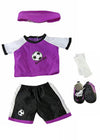 Purple Soccer Set