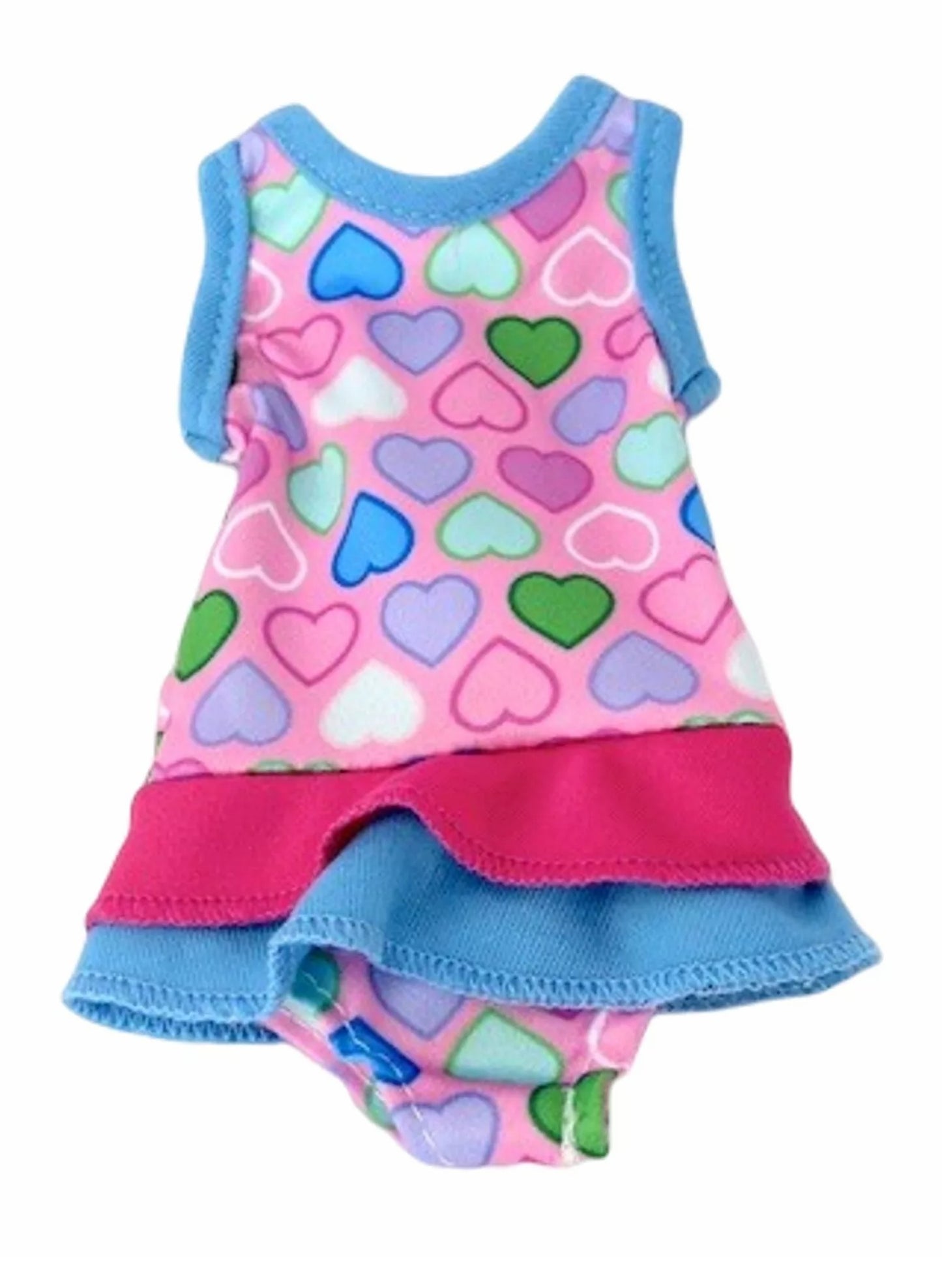 Heart Print Swimsuit