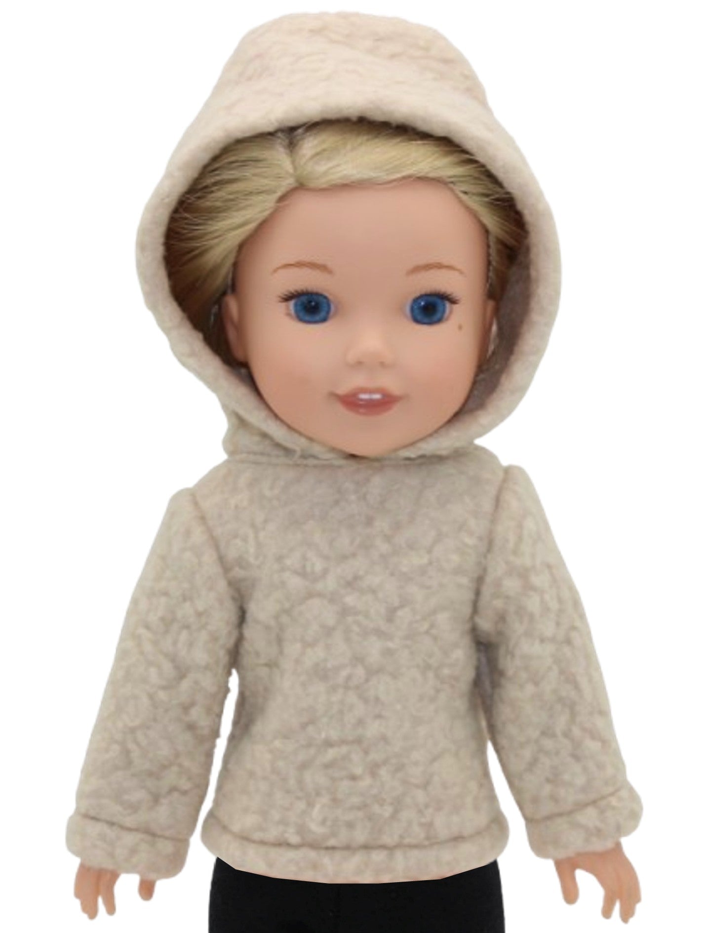 Tan Sherpa Hoodie