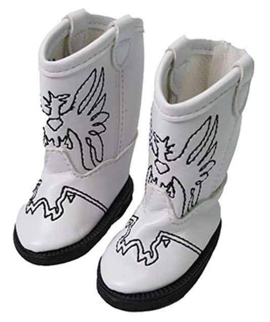 White Cowboy Boots