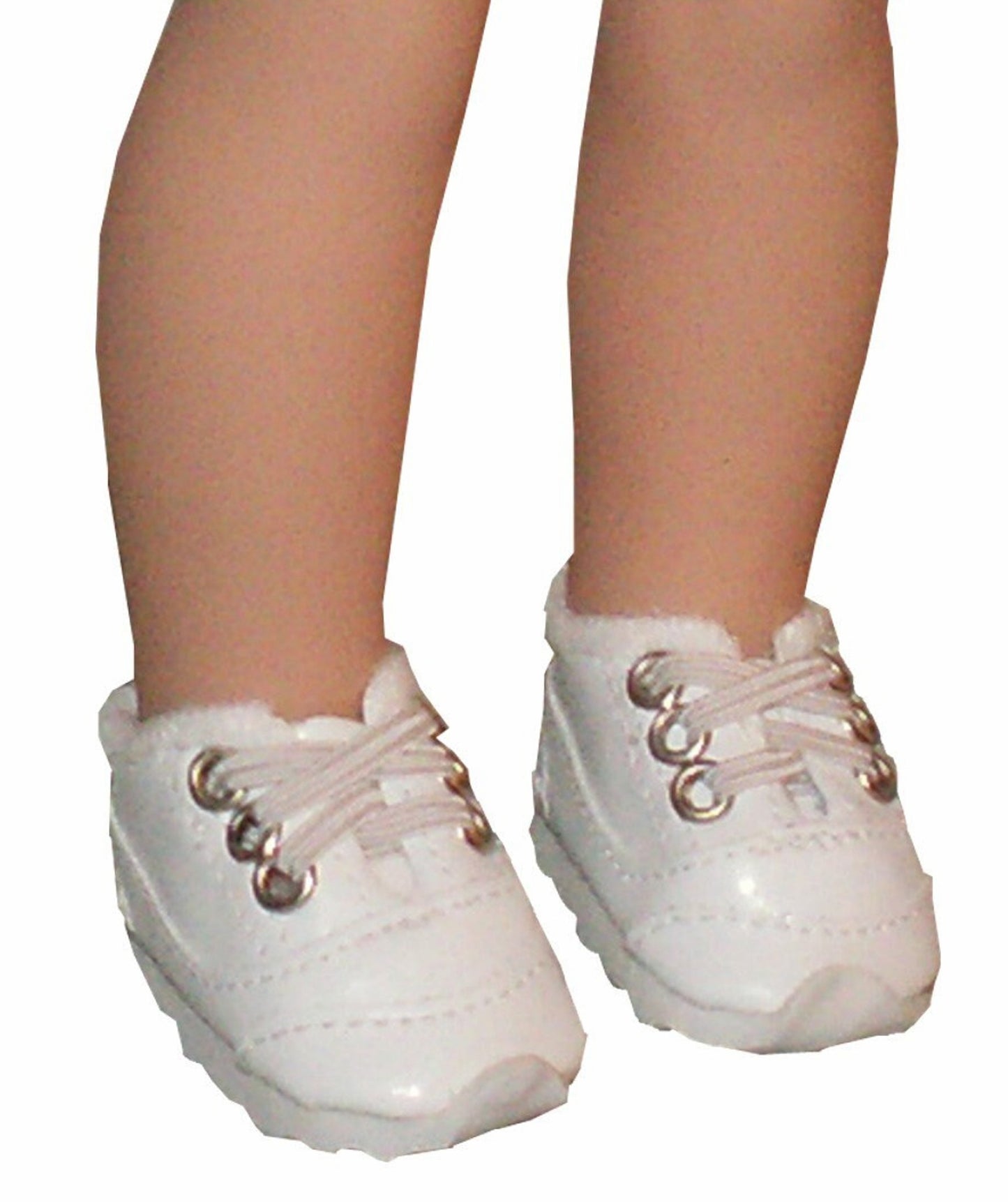 White No-Tie Sneakers