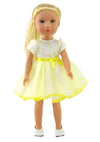 Yellow Lace Dress