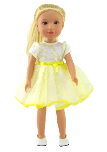Yellow Lace Dress