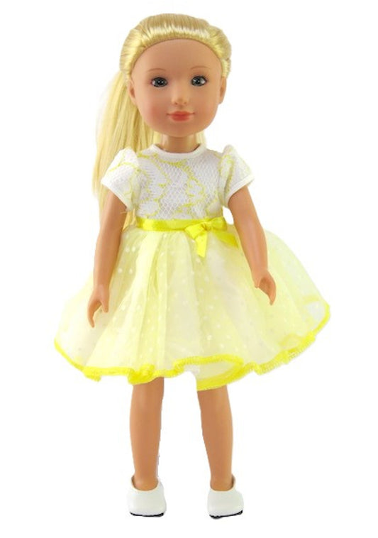 Yellow Lace Dress