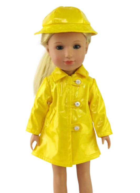Yellow Raincoat & Hat