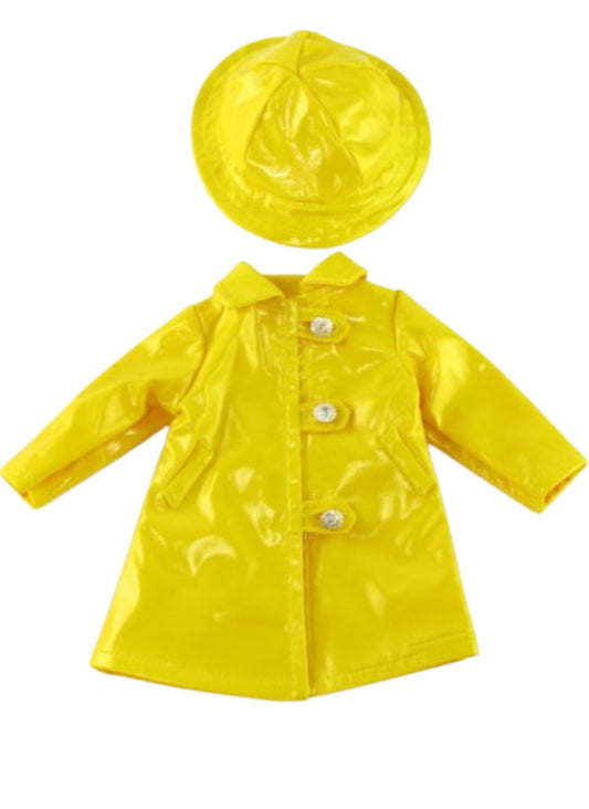 Yellow Raincoat & Hat