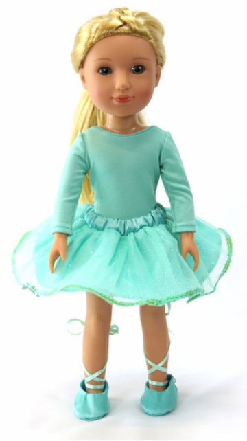 Teal Leotard & TuTu Set