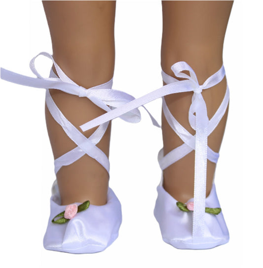 White Ballet Slippers