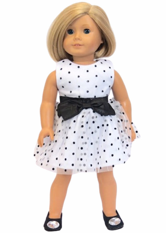 Black & White Polka Dot Dress