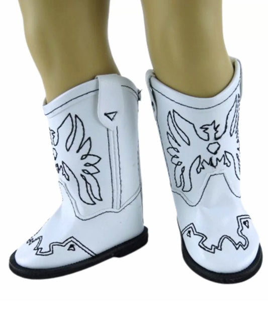 White Cowboy Boots