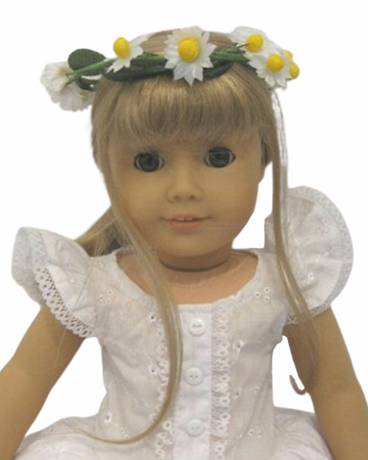 White Eyelet Lace Dress