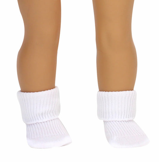2 Pair White Anklets