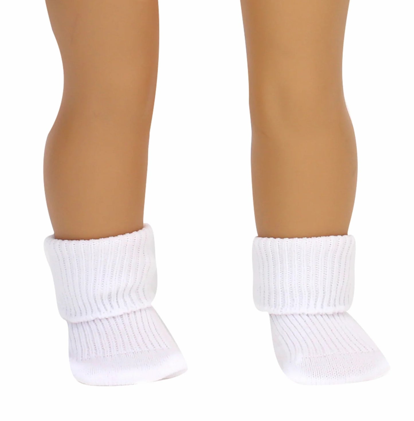 2 Pair White Anklets