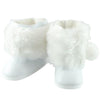 White Boots w/ Fur