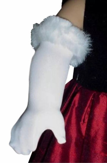Fur Top Evening Gloves
