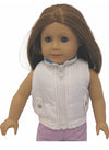 White Puffy Vest