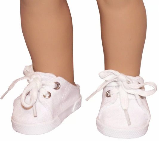 White Slip-On Sneakers