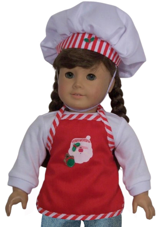 Christmas Apron & Chef Hat