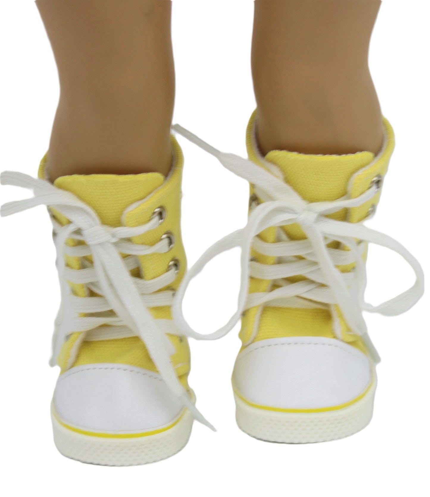 Yellow High Top Sneakers