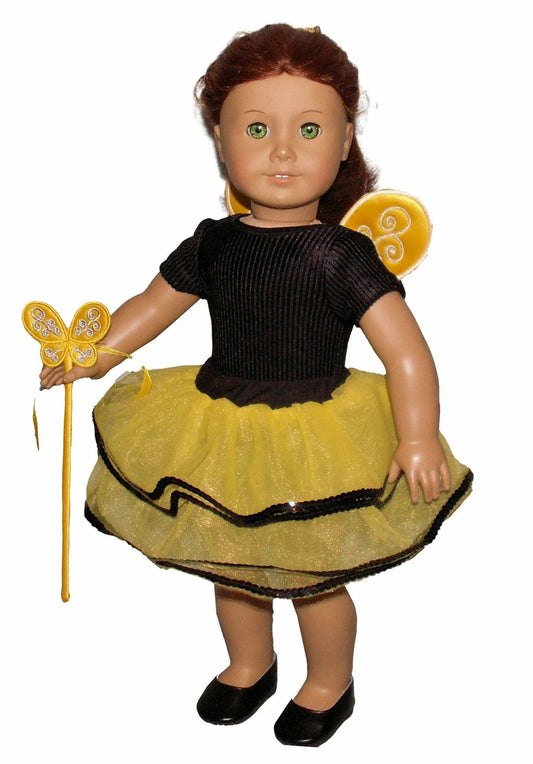 Yellow Butterfly Fairy Costume