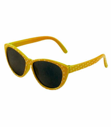 Yellowl Polka Dot Sunglasses