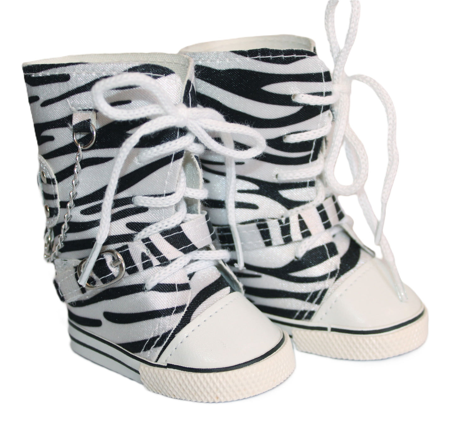Zebra High Top Sneakers