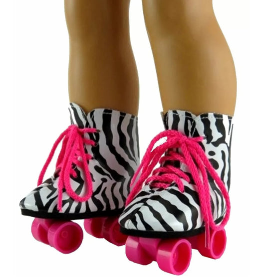 Zebra Roller Skates